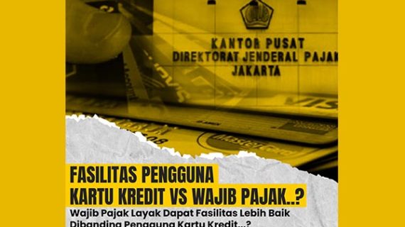 FASILITAS PENGGUNA KARTU KREDIT VS WAJIB PAJAK?