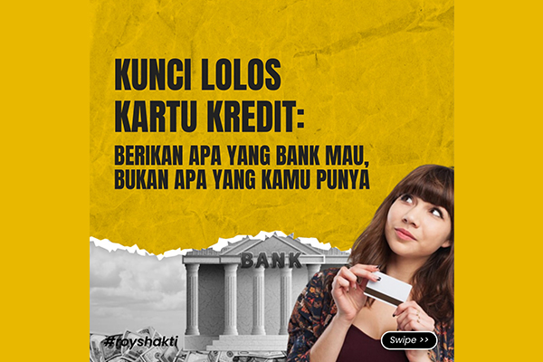 Kunci Lolos Kartu Kredit