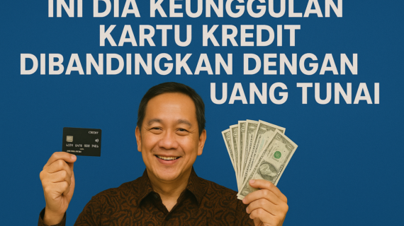 INI DIA KEUNGGULAN KARTU KREDIT DIBANDINGKAN DENGAN UANG TUNAI