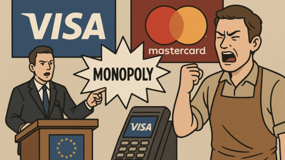 EROPA SOROTI PRAKTIK MONOPOLI VISA DAN MASTERCARD YANG BIKIN PEDAGANG GERAM