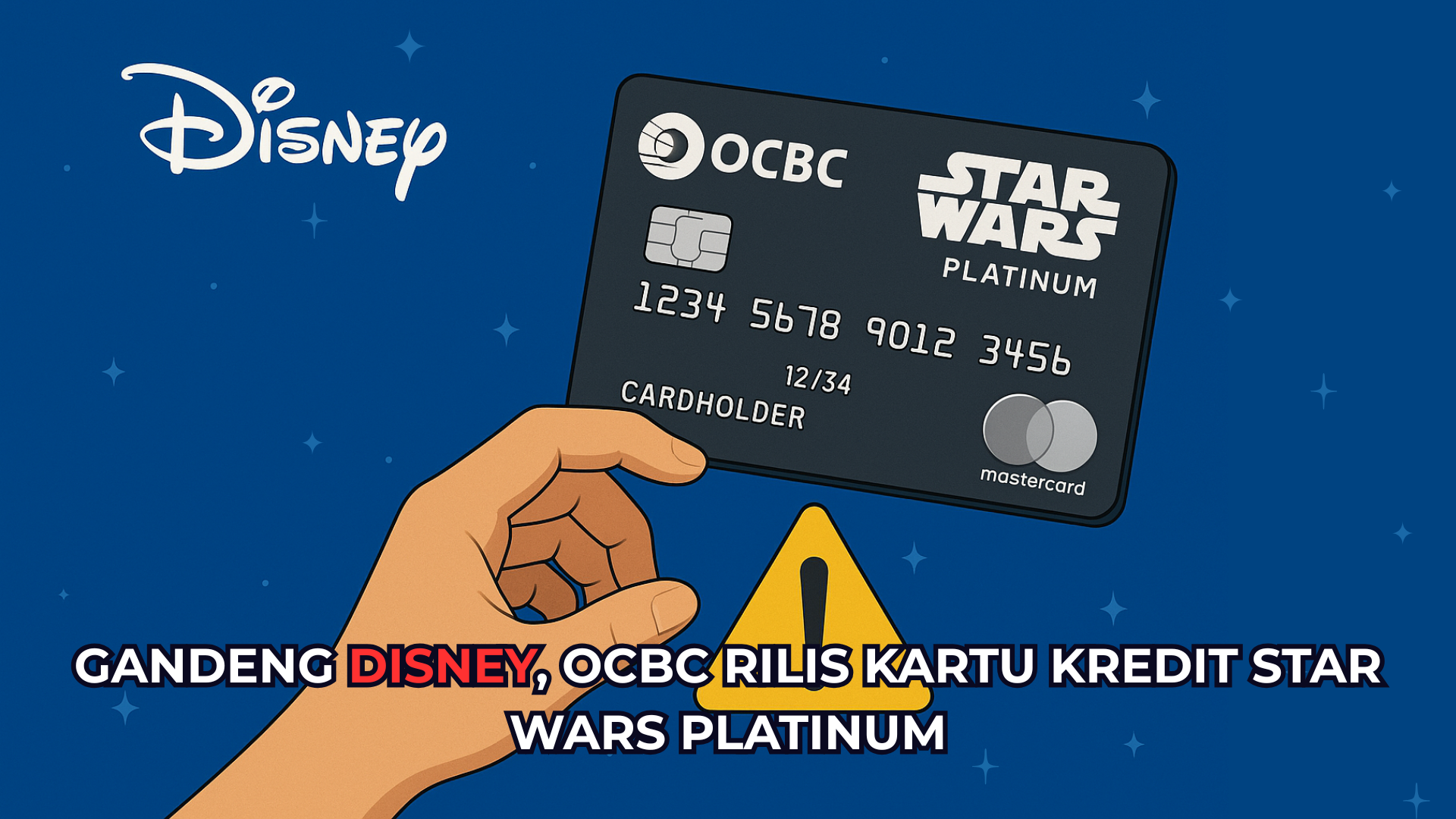 GANDENG DISNEY, OCBC RILIS KARTU KREDIT STAR WARS PLATINUM