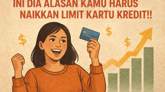 INI DIA ALASAN KAMU HARUS NAIKKAN LIMIT KARTU KREDIT!!