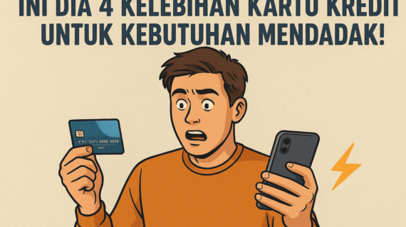 INI DIA 4 KELEBIHAN KARTU KREDIT UNTUK KEBUTUHAN MENDADAK!